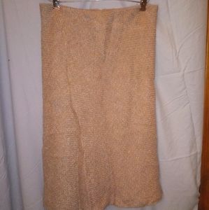 Kate Hill Tweed Lose Pencil Skirt